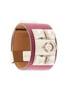 Hermès Pre-owned Collier De Chien Bangle - Brown