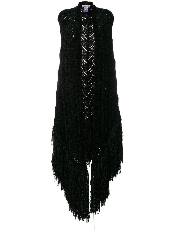 Circus Hotel Cape-like Scarf - Black