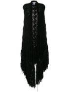 Circus Hotel Cape-like Scarf - Black