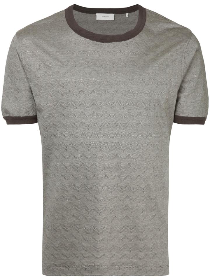 Cerruti 1881 Wavy Print T-shirt - Grey