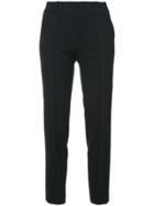 Vince Straight-leg Cropped Trousers - Black