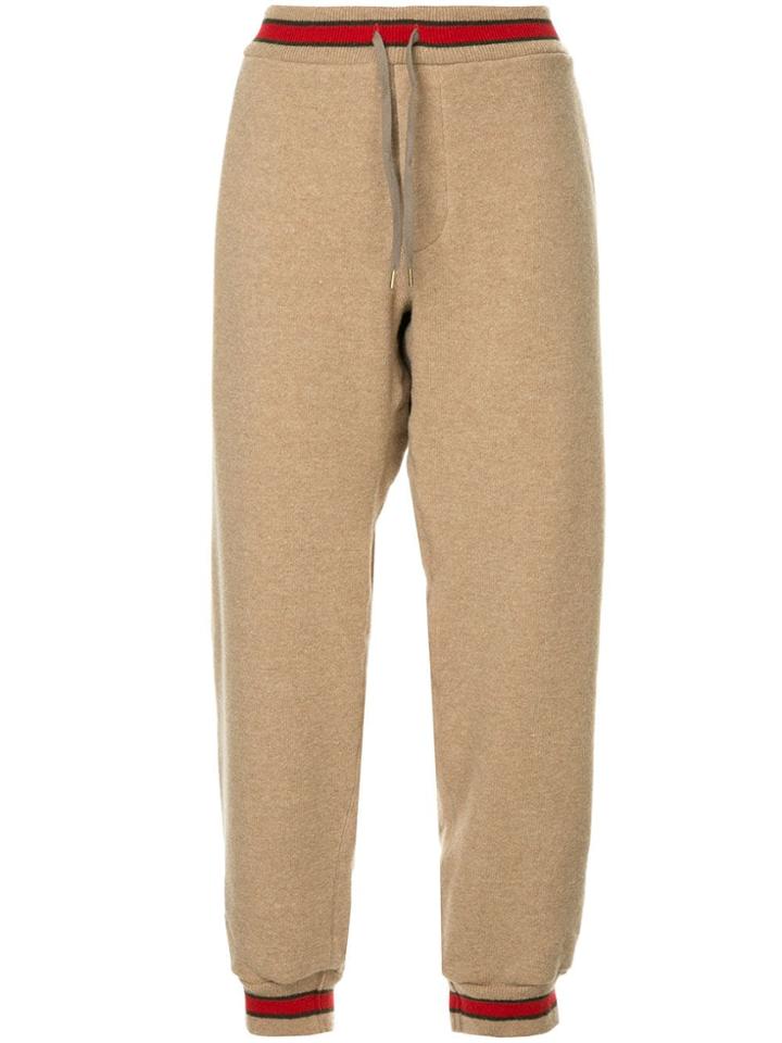 Kolor Dropped Crotch Track Pants - Brown