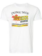 Fake Alpha Vintage 1970s Hooker Headers Print T-shirt - White