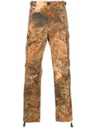 Heron Preston Printed Cargo Trousers - Orange