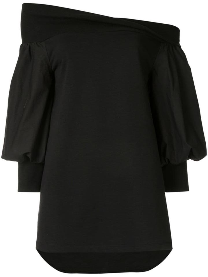 Goen.j Off-the-shoulder Blouse - Black