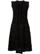 Issey Miyake Cauliflower 'trunk Flocky' Dress, Women's, Black, Cotton/polyurethane