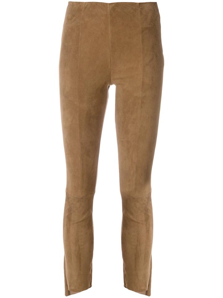 Salvatore Santoro Classic Skinny-fit Trousers - Brown