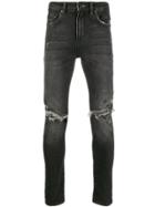 Neuw Distressed Skinny Jeans - Black