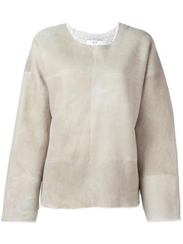 Iro 'melor' Sweatshirt, Women's, Size: 38, Nude/neutrals, Lamb Skin/lamb Fur