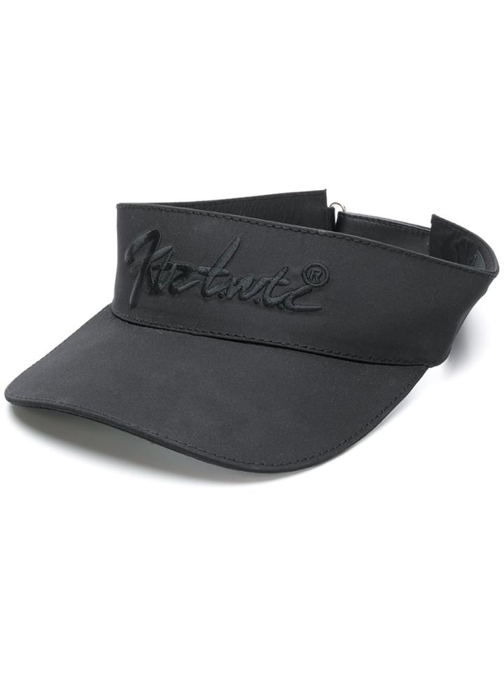 Ktz Logo Embroidered Visor - Black