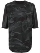 Maharishi Camouflage Print T-shirt - Black
