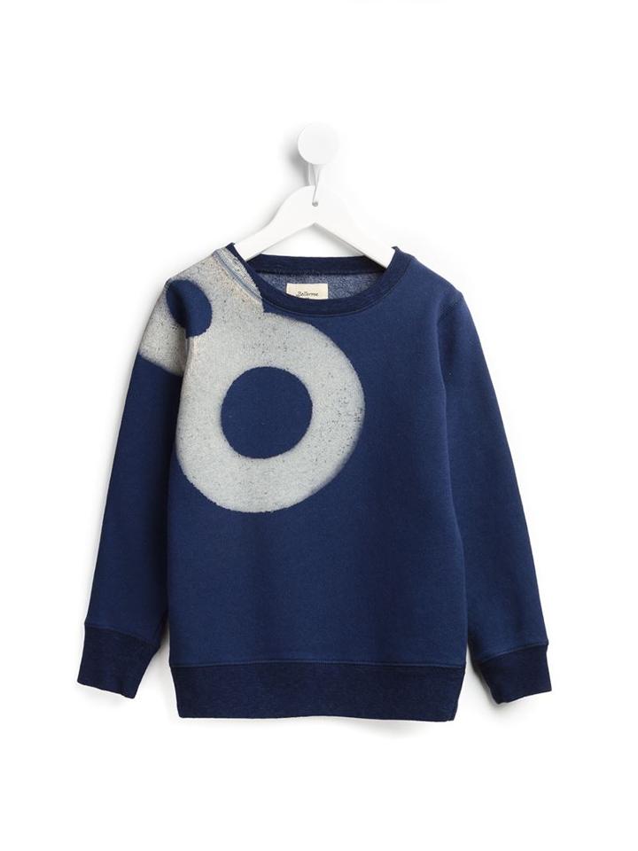 Bellerose Kids Eight Print Sweatshirt