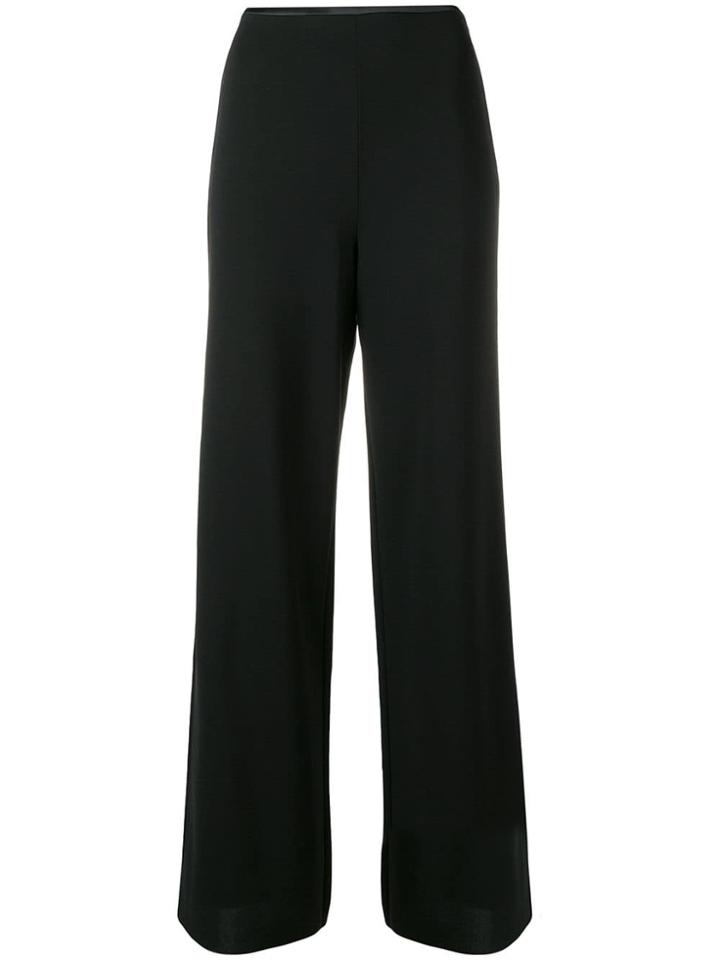 Emporio Armani Palazzo Trousers - Black