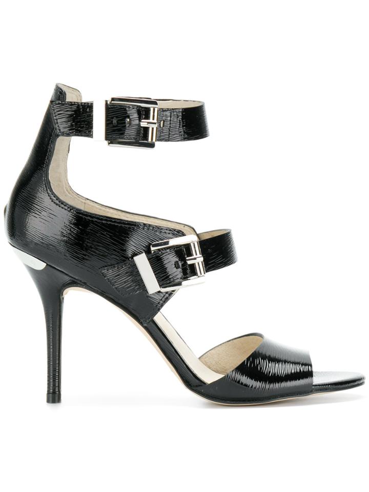 Michael Michael Kors Adriana Strappy Sandals - Black