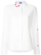 Macgraw Embroidered Heart Shirt - White