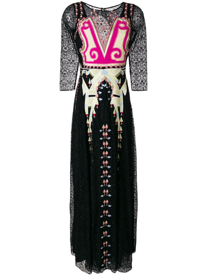 Temperley London Lumiere Maxi Dress - Black