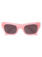 Sun Buddies 'type 06' Square Frame Sunglasses, Adult Unisex, Pink/purple, Acetate