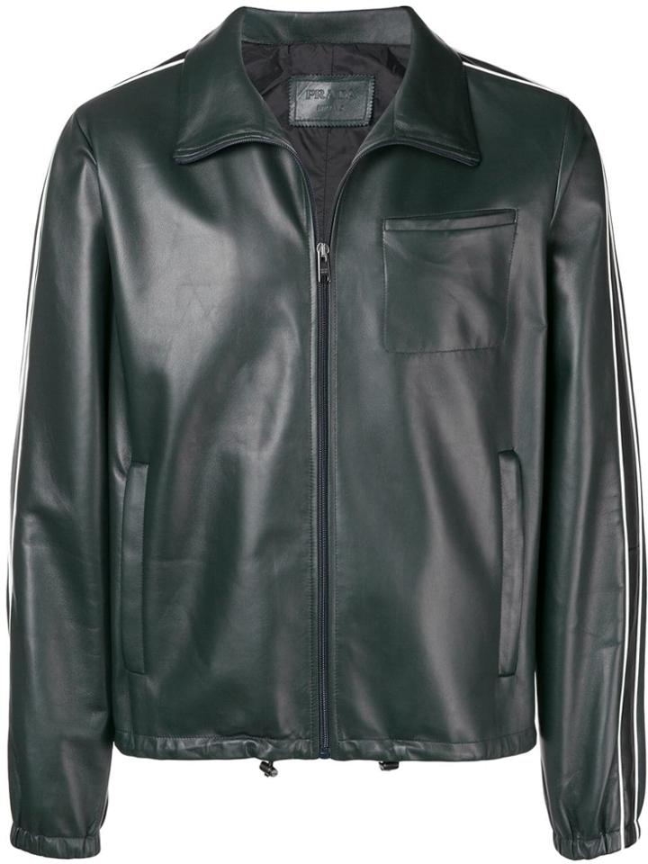 Prada Biker Jacket - Green