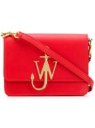 Jw Anderson Mini Logo Shoulder Bag - Red