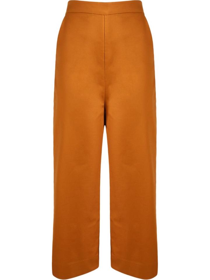 Andrea Marques Side Pocket Cropped Trousers