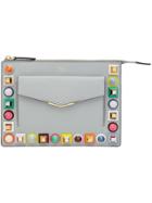 Fendi Mini Pouch Bag - Grey