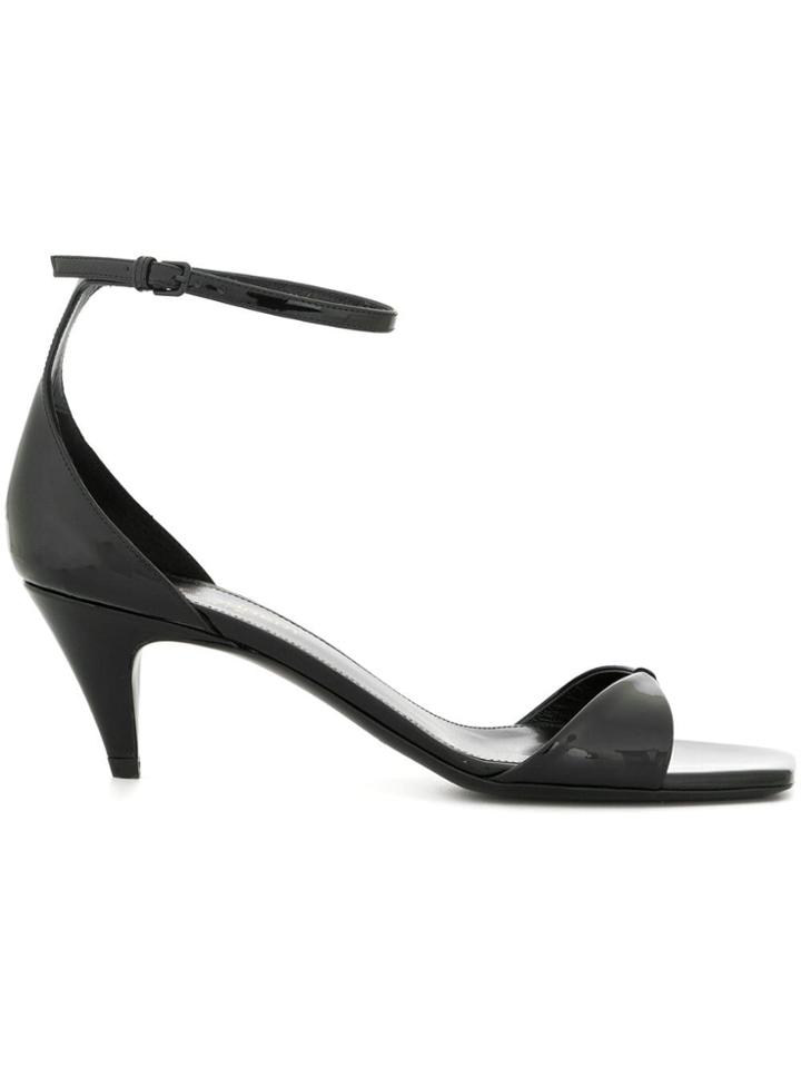 Saint Laurent Charlotte 55 Sandals - Black