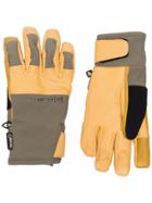Burton Ak Gor Tex Leather Gloves - Yellow