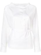 Dsquared2 Plain Belted Shirt - White