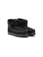 Mou Kids Snow Boots - Black
