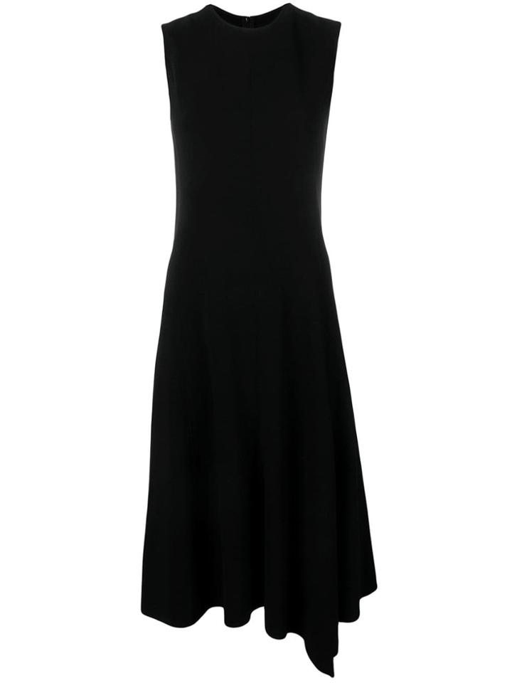 Joseph Asymmetric Hem Dress - Black