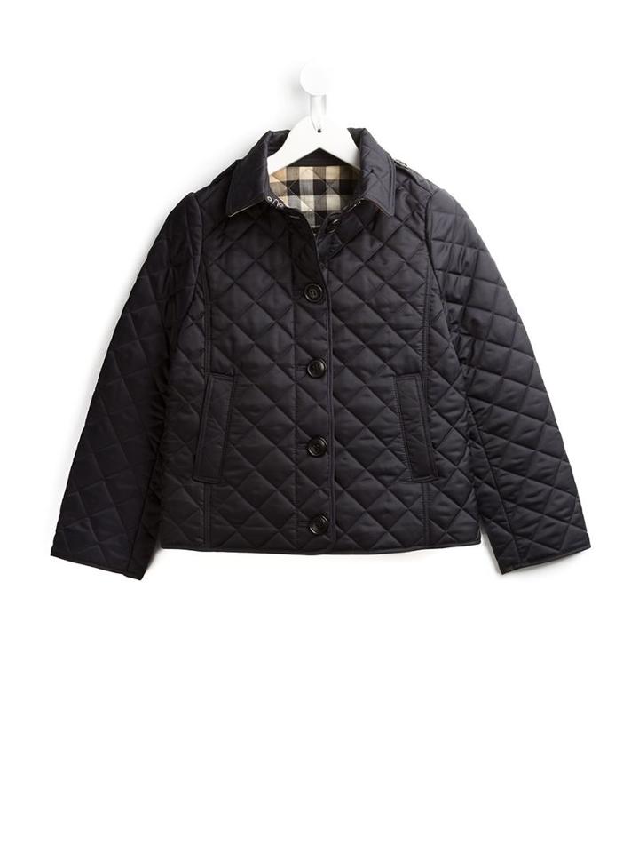 Quilted Jacket, Boy's, Size: 10 Yrs, Blue, Burberry Kids