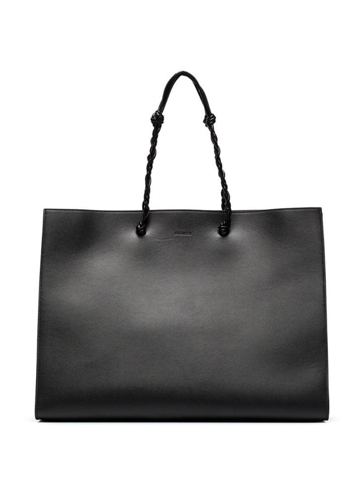 Jil Sander Medium Tangle Tote - Black