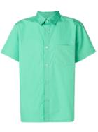 A.p.c. Shortsleeved Button Shirt - Green