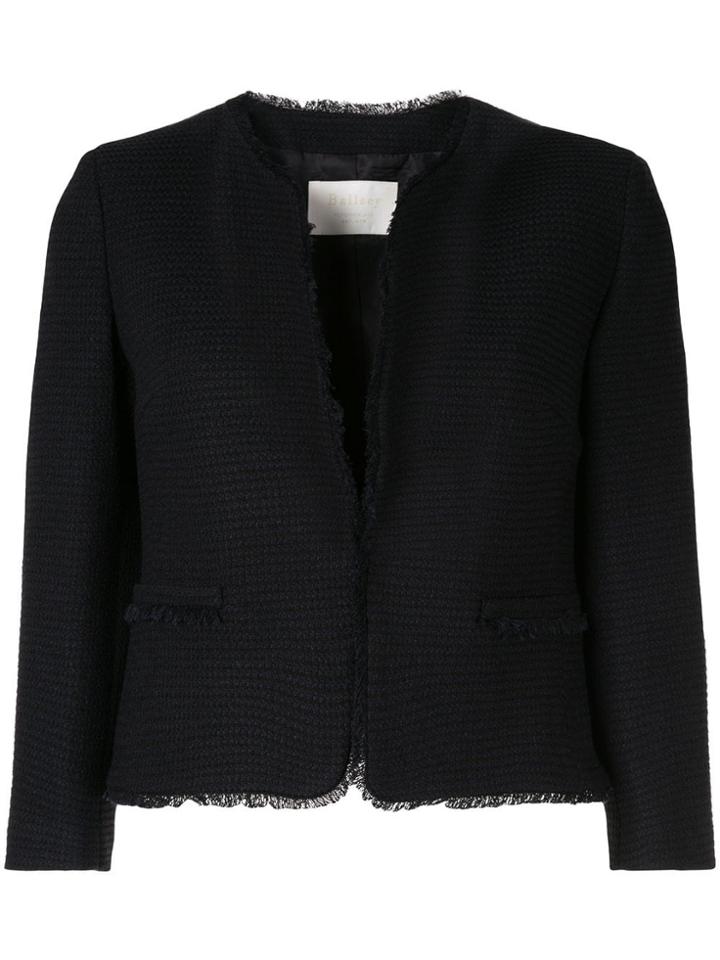 Ballsey Cropped Sleeved Jacket - Blue