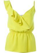 P.a.r.o.s.h. Drawstring Waist Ruffle Top