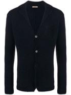 Nuur Front Button Cardigan - Blue