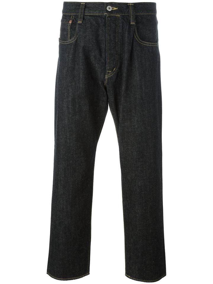 Ganryu Comme Des Garcons - Wide Leg Jeans - Men - Cotton - S, Black, Cotton
