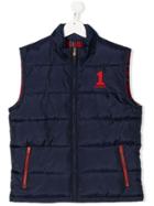 Hackett Kids Sleeveless Padded Gilet - Blue