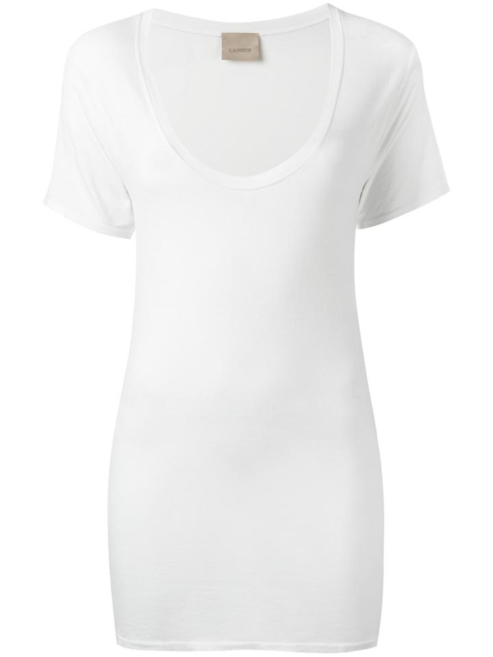 Laneus Plain T-shirt - White