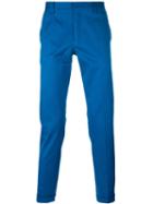 Paul Smith Classic Chinos, Men's, Size: 32, Blue, Cotton/spandex/elastane