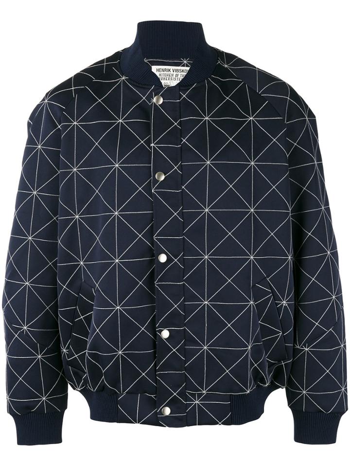 Henrik Vibskov Salla Bomber Jacket - Blue