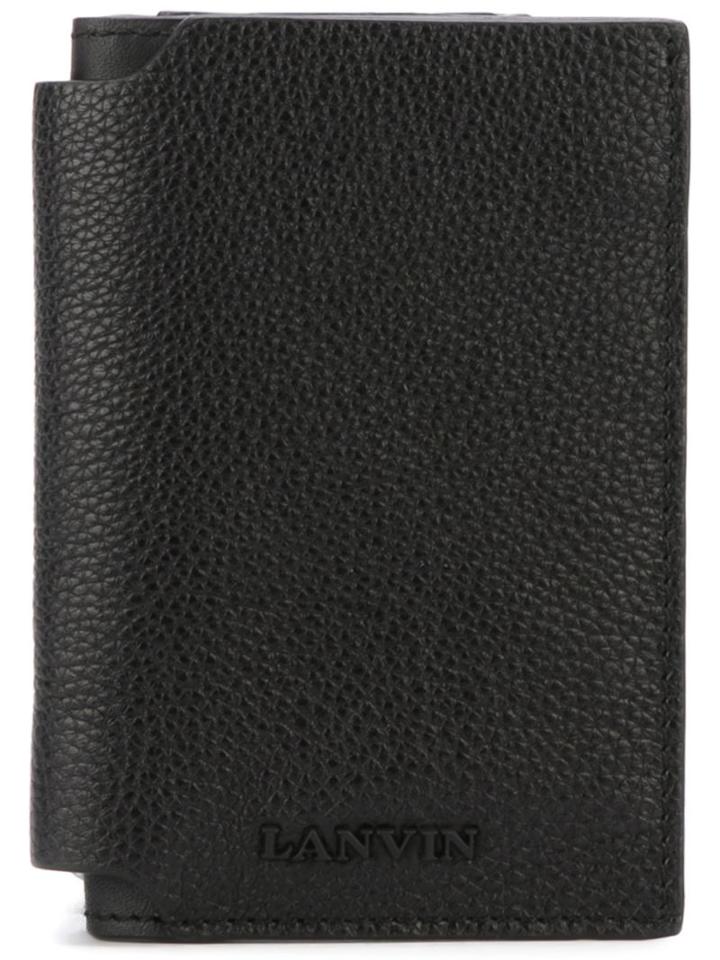 Lanvin Grained Classic Folded Cardholder