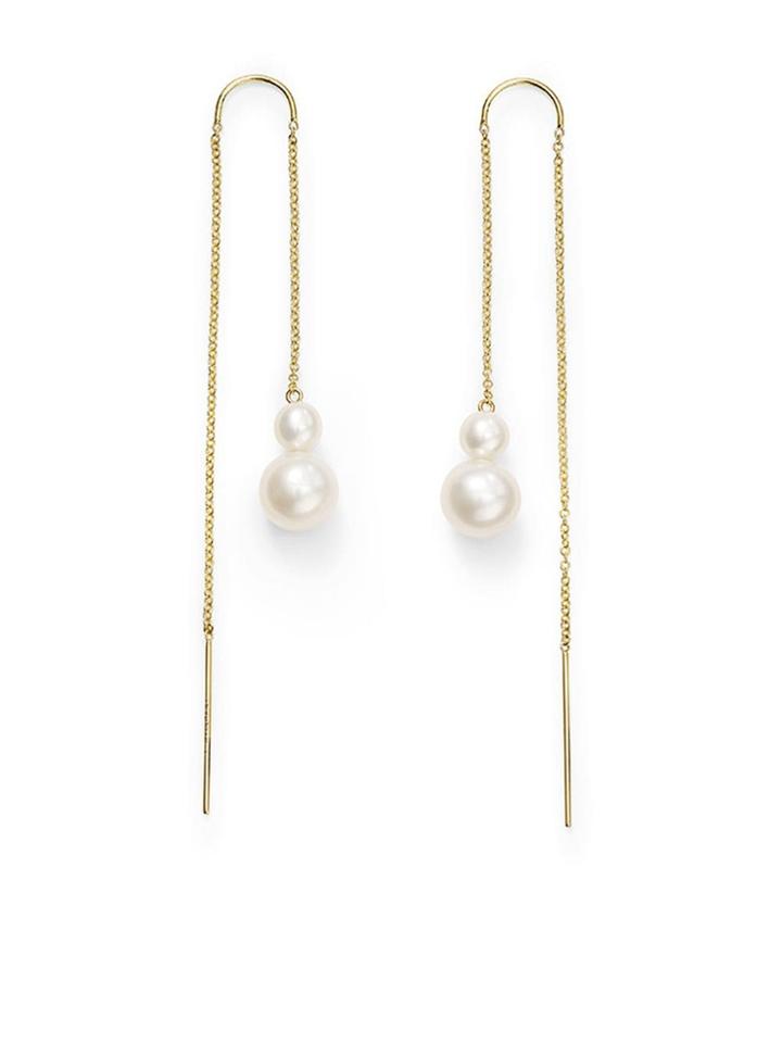 Ippolita 2-stone Drop Thread Earrings In 18k Gold