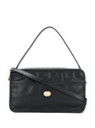 Gucci Double G Logo Plaque Tote - Black