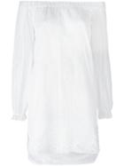 Ermanno Scervino Off The Shoulder Dress - White