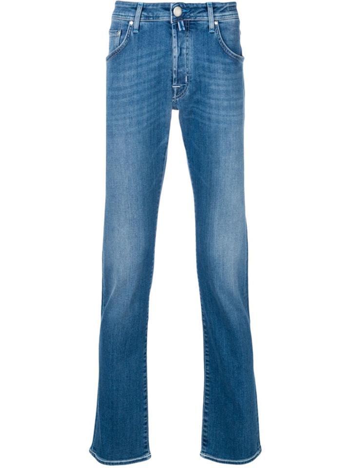 Jacob Cohen Faded Straight Leg Jeans - 003