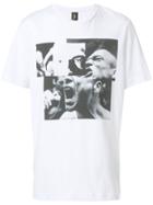 11 By Boris Bidjan Saberi 11 Striped T-shirt - White