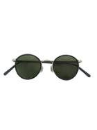 Hakusan Round Shaped Sunglasses - Black