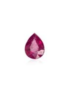Loquet July Ruby Birthstone Charm - Pink