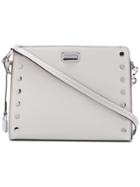 Michael Michael Kors Studded Cross-body Bag - Grey
